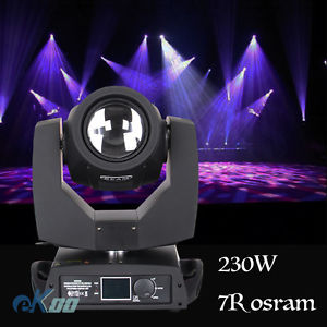 230W Osram 7R Moving Head BEAM Stage Light DJ Disco Party American