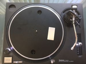 Technics SL 1200 MK2 black Pro DJ Turntable For Audiophile Traktor or Serato