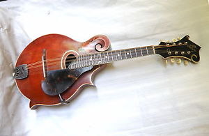 VINTAGE GIBSON F2 MANDOLIN / # 22791 / 1913 / PLAYING / PICKUP / M KELLY CASE /