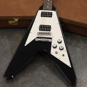 Gibson Flying V '67 Reissue Ebony Used w/ Hard case