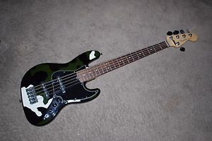 Fender American Standard V Electric Bass Guitar 2007 Custom paint USA 5 string