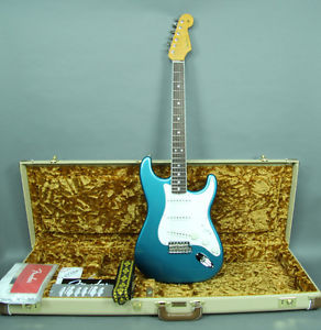 Fender Stratocaster Eric Johnson Lucerne Aqua Firemist Artist Guitar USA w/OHSC