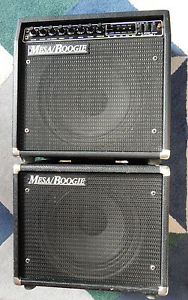 VINTAGE 1992 MESA BOOGIE 50 CALIBER PLUS AMP AND EXTENTION SPEAKER