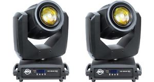 2 ADJ Vizi Beam 5RX Moving Head Fixtures