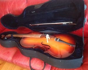 Vintage Meisel Model 40 West German Cello 3/4 Size W/ Brand New Hard Case