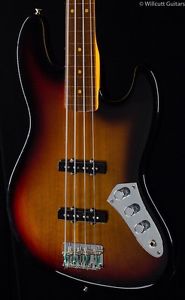 Fender Jaco Pastorius Tribute Jazz Bass Fretless 3-Color Sunburst Rosewood (525)