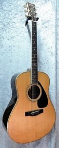 YAMAHA LL-55D Natural w/hard case Free shipping Guitar from Japan #E814