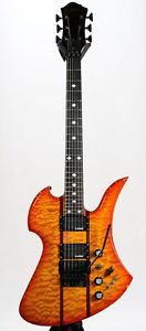 B.C.RICH MOCKINGBIRD ST Honey Burst w/SoftCase From Japan Used #G744