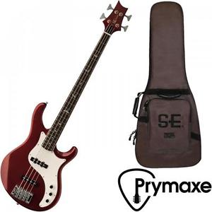PRS Paul Reed Smith SE Kestrel Bass Red Metallic New w/free gig bag