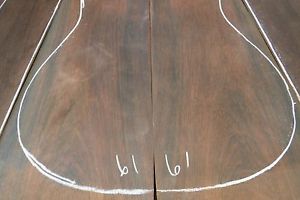 61 LAKE LOG SINKER BRAZILIAN ROSEWOOD GUITAR SET BACKS AND SIDES