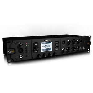 Line 6 HD-ProX Rack-Mount Guitar processor POD HD Amp Models Effects Looper DEMO