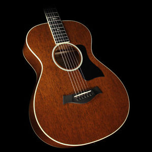 Used 2014 Taylor 522ce Mahogany Grand Concert Acoustic/Electric Guitar Natural