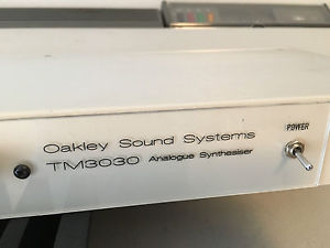 Analog Synthesizer Oakley Sound Systems TM3030 Midi Bass Synth TB-303 Clone RARE