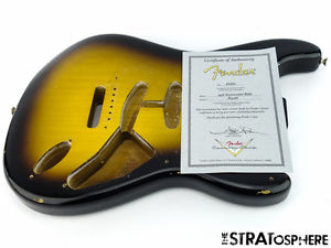 Fender USA Custom Shop '56 Relic Stratocaster BODY Vintage 2 Color Sunburst