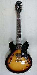 Free Shipping Used Epiphone DOT / Vintage Sunburst Electric Guitar
