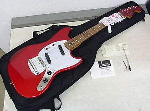 Unsed Fender Japan MUSTANG MG69/MH CAR Electric Guitars EMS ship Japan