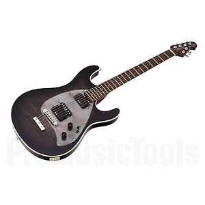 Music Man USA Steve Morse Y2D STD - Black Burst - Rosewood Neck Limited Edition