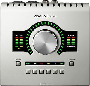 Universal Audio Apollo Twin DUO Thunderbolt interface with UAD Processing NEW