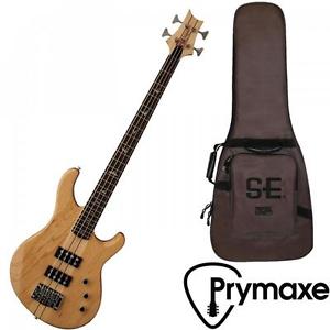 PRS Paul Reed Smith SE Kingfisher Bass Natural w/free gig bag