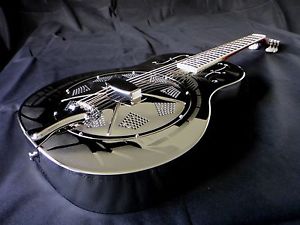 Duolian Resonator Guitar- Triple Plated Brass Body - Custom Cone & Bridge/Saddle