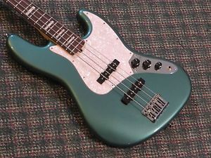 2014 Fender USA Adam Clayton Jazz Bass! Sherwood Green Metallic! U2! J! w/OHSC