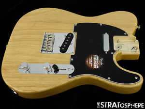 LOADED 2016 Fender American Standard Tele BODY Twisted Telecaster Natural Ash