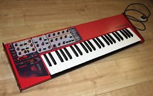Clavia Analog Modelling synth Nord Lead 2 VA with custom wood cheeks