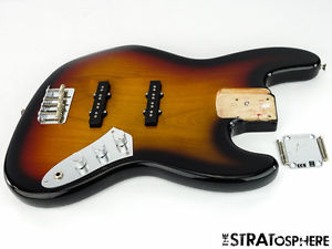 2016 Fender American Jaco Pastorius Jazz Bass LOADED BODY J 3 Color Sunburst