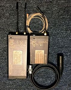 Audio Ltd RMS 2040 Diversity Wireless Receiver Transmitter + DPA 4060 Microphone