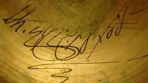 Vintage Avidas Zildjian 8'/2" Splash Cymbal 1920/30s