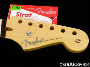 American Fender Deluxe PLUS Strat NECK Stratocaster USA Compound-Radius Rosewood