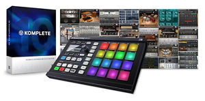 Native Instruments Komplete 10 & Maschine Mikro MK2 (Nero) Pacchetto (NUOVA)