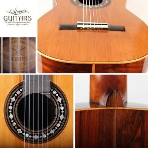 Manuel de Soto y Solares – 1870er Antike Gitarre