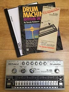 ROLAND TR-606 DRUMATIX DRUM MACHINE TR 606 - WITH BOOKS!