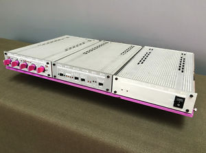 APOGEE AD-500 DA-1000E-0 A/D & D/A Digital Converters w/ Power Supply