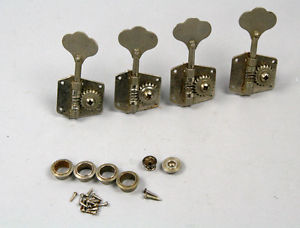 1958-1965 FENDER PRECISION OR JAZZ BASS GUITAR TUNERS USA PRE CBS 1959 KEYS
