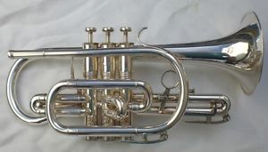 Round logo Sovereign 921 Boosey & Hawkes Bb cornet