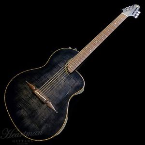 Rick Turner Renaissance Baritone Black w/hard case F/S Guiter From JPN #Z633