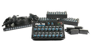ELITE CORE PM-16-CORE-4 COMPLETE PERSONAL MIXER 4 PACK WITH 4 PM-16, 1 IM-16, 4