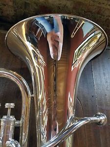 King 2280 Series Euphonium - Silver Plated