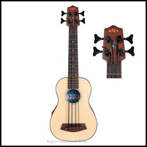 Kala U-Bass  Spruce Top Acoustic / Electric Bass Ukulele / Guitar UBASS-SSMHG FS