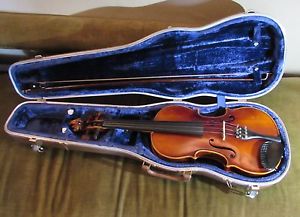 Violin by E R Pfretzschner Germany Hand Made Stradivarius Copy 1975