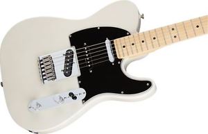 NEW 2016 Fender Deluxe Nashville Tele w/ Gig Bag - White Blonde Telecaster