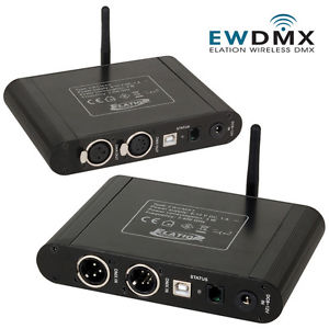 Elation Professional EWDMXSYSTEM Transmitter / 1 Receiver DMX S