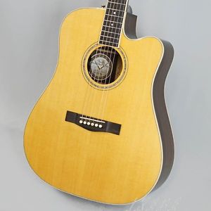 Fender Acoustics Custom Shop TPD-2 CE DCR Natural w/hard case F/S Guiter #Z649
