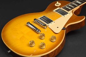 Used Gibson Les Paul Standard Honey Burst Electric guitar From Japan