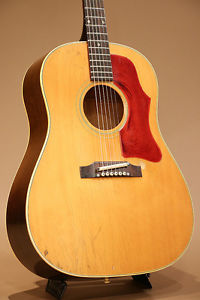 1966 Gibson J-50 Vintage Acoustic Guitar 60s Great condition with Chipboard Case