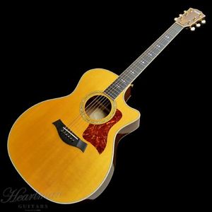 TAYLOR 814ce '03 Brown w/hard case F/S Guiter Bass From JAPAN Right-Handed #Z639