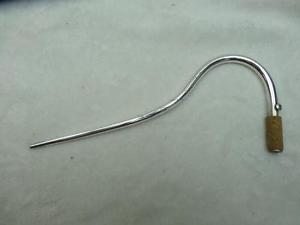 Heckel Biebrich Bassoon Bocal, BD size 1 Z, sun markings.  German Silver Base