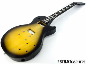 2016 Gibson USA Les Paul 60s HP BODY& NECK Parts American Satin Vintage Sunburst